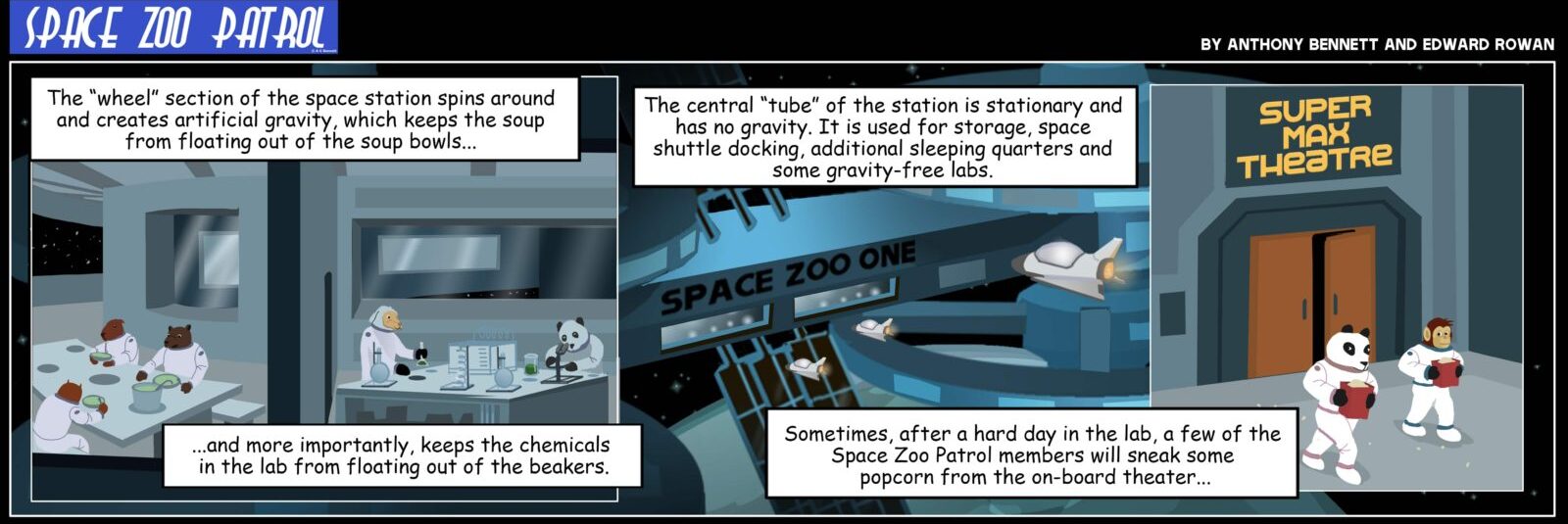 Space Zoo Patrol Weekly Comic 2